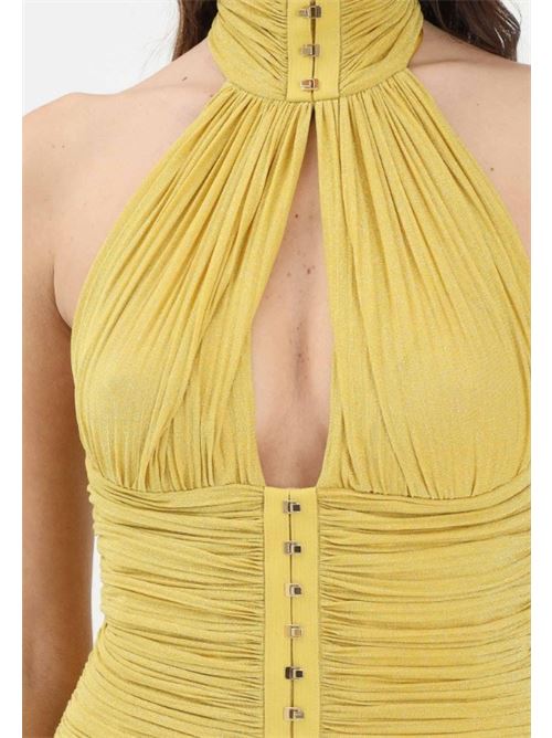 Red Carpet dress in lamé jersey ELISABETTA FRANCHI | ABR1861E2.EV4